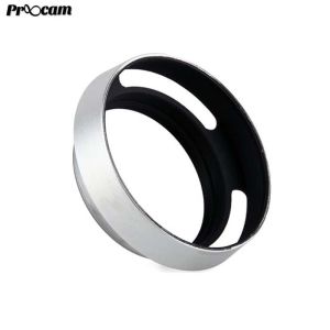 🔥READY STOCK🔥DROBO MINI STORE  MLH Metal Lens Hood Shade for Leica Nikon canon Fujifilm Olympus Lens Silve&Black Design for all digital camera with Vintage look