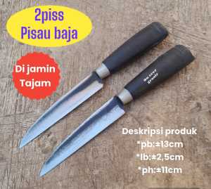 Pisau Dapur Buah dan Sayur Bahan Baja Berkualitas