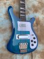 Classic Rickenbacker 4003 Blue burst Electric Bass Guitar 22 Frets Chrome Hardware Can be customized. 