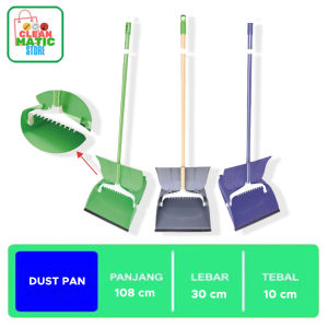 Clean Matic - Dust Pan Pengki - Lebih Kuat, Anti Karat, dan Mudah Digunakan