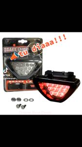 Lampu brake F1 style brake LED light lampu kelip kelip kereta car led brake light universal type PERODUA Proton Toyota Honda Nissan Myvi Axia Alza Bezza persona Saga Aruz Ativa Vios city JDM style led lights