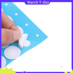 March 48ชิ้น แผ่น20มม.แผ่นกรองกระดาษสติกเกอร์สำหรับใต้ขวดปากกว้างฝาปิดเห็ด