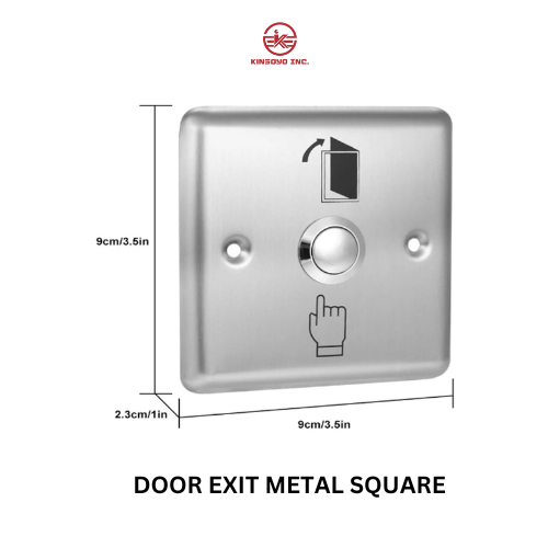 Door Exit Metal Square Push Button (801) | Lazada PH