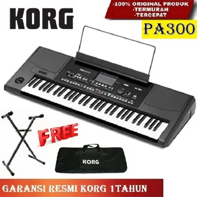 Keyboard Piano Arranger Korg Pa300 Pa 300 Garansi Resmi Korg