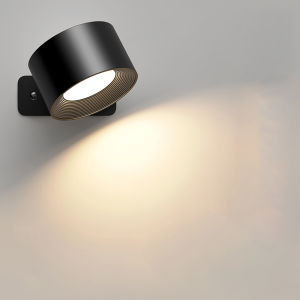 ไฟติดผนังไร้สาย ไฟLED โคมไฟหัวเตียง ไฟติดห้องนอน ไฟ LED โคมไฟ ติดผนัง ไฟบันได ชาร์จผ่านUSB ไฟอัตโนมัติ