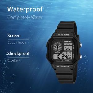Military Digital Watches Men Sports Luminous Chronograph Waterproof Male Electronic Wrist Watches Relogio Masculino