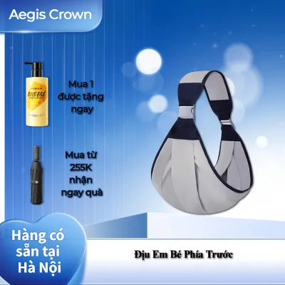 Địu Em Bé 3 trong 1 & Đai Lưng - Giải Phóng Tay Hỗ Trợ Địu Ngang Úp Mặt & Địu Trước
