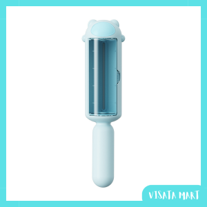 Aiwo Static Lint Roller Cat Pet Fur Cleaner Portable Efficient Hair Brush Pembersih Rambut Kuching