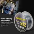 Senar Pancing Super PE X12 Braided 300 Meter Senar Benang Tali Pancing PE Super Kuat Maks Drag 36Kg. 