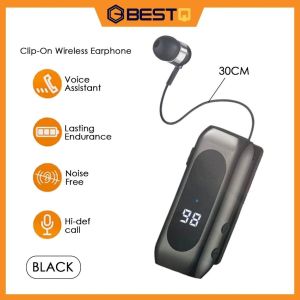 WirelessHeadsetK55BluetoothEarphoneClip-OnSingleHandsfreeWithMicrophone