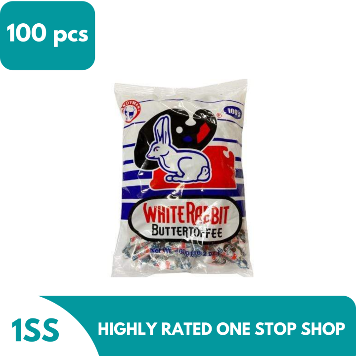 White Rabbit Buttertoffee 100 Pieces | Lazada PH
