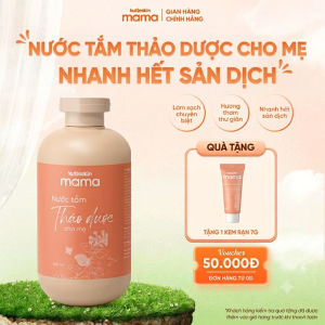 Nước Tắm Thảo Dược Cho Mẹ Bầu Và Sau Sinh Kutieskin Mama Tiện Lợi Cốt Gừng Nghệ Hạ Thổ 300ML KMN03