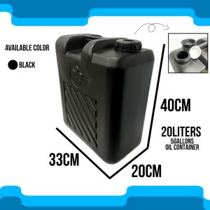 20-LITERS DURABLE STACKABLE OIL CONTAINER / DIESEL CONTAINER / GASOLINE CONTAINER / WATER CONTAINER #gd