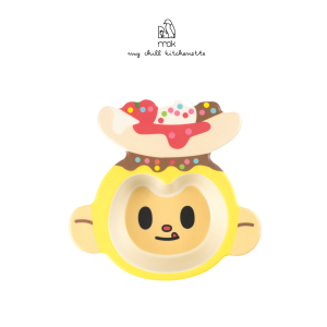 Tokidoki x MCK Bamboo Fibre Bowl - Split | Donutella Series 3 | Food safe BPA FREE | Super Durable | Ecofriendly| exclusively by My Chill Kitchenette
