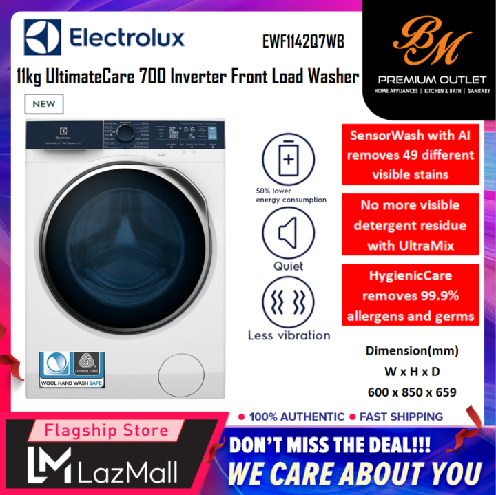 Review Mendalam Electrolux EWF1142Q7WB: Sang Jawara Cucian untuk Keluarga Modern