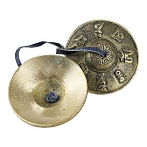【New Arrival】 Tibetan Meditation Tingsha Cymbal Bell Portable Cymbal Bell Mental Health Relief Yoga Classes Accessories