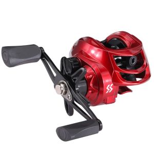 Pemutar Senar Pancing Luar Ruangan Penggulung Senar Pancing 18 + 1BB Sistem Rem Magnetik Rasio Gir 7.2:1