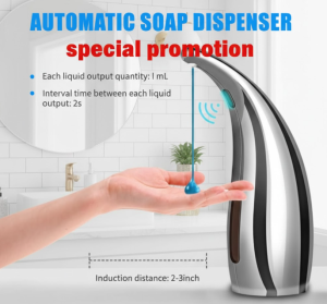 [SG Stock] Automatic Soap Dispenser | Touchless Infrared Smart Sensor | 300ml Liquid Soap Pump | IPX6 Waterproof for Kitchen & Bathroom