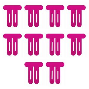BLACKON 10pcs Breathable Kinesiology Tape Muscle Support Knee Support Muscle Protection Tape Sports Tape Elastic Knee Muscle Pre-Cut Tape Athletes