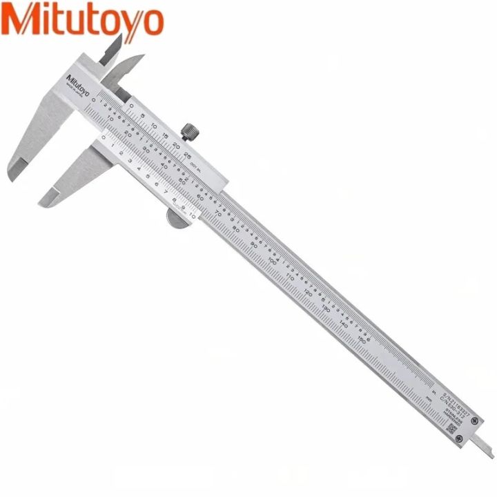Mitutoyo Calipers 530118 Measurement Scale Gauges Vernier Caliper 6In