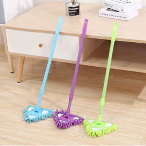 SG Stock 1pcs 180 Degree Rotatable Adjustable Triangular Cleaning Mop Home Wall Ceiling Floor Cleaning Mop