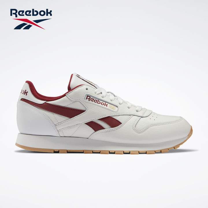 Mens red reebok top classics