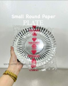 Paper Plate/Tray Silver Foil Coated  (Choose Variations)