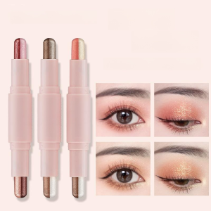 💕ราคาต่ำสุด💕สัมผัส การสร้าง กันน้ำ แฟลช ซ่อมแซม หัวคู่ ไข่มุก อายแชโดว์ อ่อนนุ่ม อายแชโดว์ อายแชโดว์สีชมพู สีสันสดใส กันน้ำและติดทนนาน เรียบ อ่อนนุ่ม