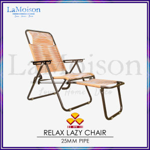 LaMoison 3V Lazy Chair Extra Big XXL 32 MM Pipe Pillow Curve Foldable Folding Chair Relax Arm Chair Kerusi Malas - SLC SLX