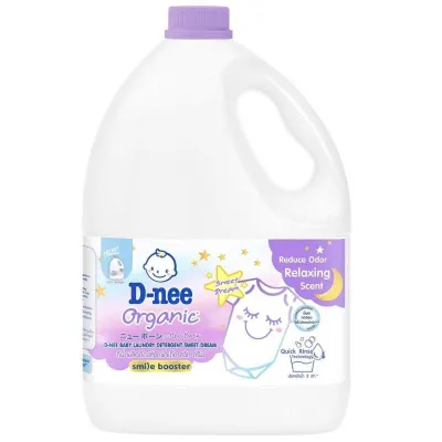 [CHUẨN THÁI] Nước giặt xả quần áo 2 trong 1 cho em bé Dnee 3000ml 1300ml- Hàng nhập khẩu Thái (Chính hãng có tem Đại Thịnh) mềm dịu với da tay không làm hư quần áo.........