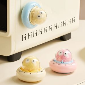 GINKG Cartoon Kitchen Visual Timer 60 Minutes ic Mechanical Timer Multifunctional Simple Operation Children Study Timer For School Kitchen Office