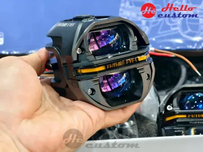 ไฟสปอร์ตไลท์ FUTURE EYES X80 Pro (มีไฟเลี้ยวในตัว) 120W รับประกัน 1ปี ของแท้ 100% ไฟ LED สปอร์ตไลท์