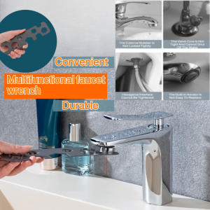 Stainless steel spout wrench for basin faucet Bathroom faucet removal tool stainless steel spout wrench wash hand basin rem