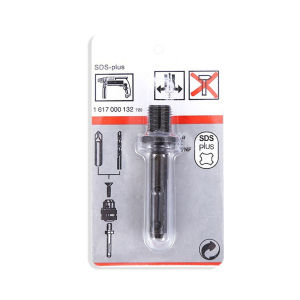 12mm 1/2" 20UNF Thread Dia SDS-Plus Round Shank Drill Chuck Adapter Connector Gray SDS Plus Adapter