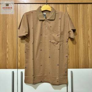 [BÔNG] Áo Thun Nam Cổ Trụ Trung Niên Họa Tiết Bông Đẹp Chất Cotton From Rộng Tay Lỡ Size Từ 50 - 82kg