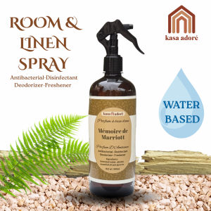 Kasa Adore | MARRIOTT | Home Room Car & Linen Fragrance Freshener Spray | 500ml waterbased