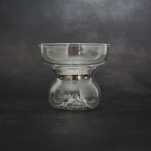 AETHERSTONES NEW The Cave Mound Borosilicate Glass Backflow Incense Holder