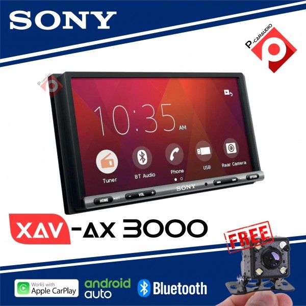 Ax3000 Android SONY XAV-AX3000 รองรับ APPLE CAR PLAY-ANDROID AUTO ใช้งานGoogle Mapsได้ ...