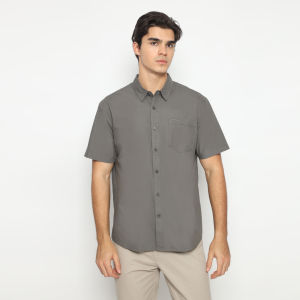 POLICE Kemeja Polos Cotton Regular Fit Pria