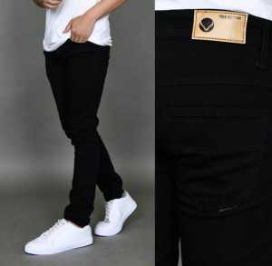 CELANA JEANS PANJANG /CELANA STRECH/SLIMFIT/CELANA PANJANG Celana Hitam Pria Jeans Dewasa Pensil Polos Slimfit Slim Fit Skinny Stretch Street Strit Karet Melar / Jins Panjang Tebal / Jean denim / Laki2 / Lelaki / Cowok / Cowo / Murah Meriah / COD