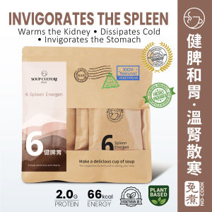 No-Cook Spleen & Stomach Wellness Soup | Cordyceps Flower Goji – 100% Natural & Vegan