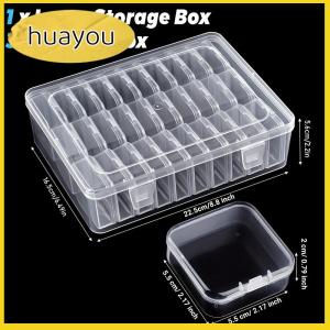 huayou DIY Painting Embroidery Storage Box Nail Art Jewelry Rhinestone Mosaic Storage Container Multifunctional Storage Box