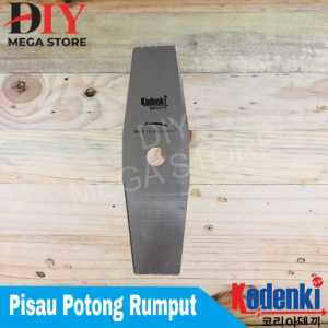 Mata pisau potong rumput gendong 305mm grass brush cuter blade kodenki Pisau potong rumput kotak mata mesin potong rumput 305mm / Blade brush grass cutter potong rumput / Pisau mesin potong rumput mesin gendong / Grass blade trimmer 305mm x 1.6mm