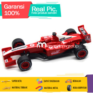Diecast Miniatur Mainan Mobil Formula Turbo Top Speed Champion Besi Metal