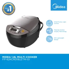Midea 12-in-1 InnerChef 5.7L Multi-Cooker with Pressure Cooker Function - MY-CS6037WP2