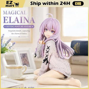 15cm The Journey of Elaina Anime Figure Knit Dress Witch Elaina Action Figure PVC Collection Model Doll Toys