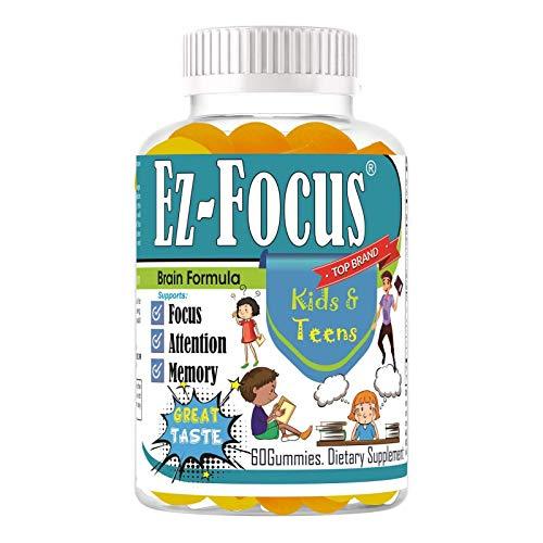 [PREORDER] Ez Focus Gummies for Kids Brain Focus Chewable Focus Kids