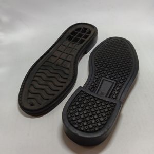 Sol Sepatu Outsole Pantofel PDH Pria TNI AL POLRI Perawat ABRI size 38 s/d 43 - Shoes TPR Hitam 7059