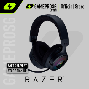 Razer Kraken V4 Wireless Gaming Headset with Chroma RGB – For PC Mac PS5 Nintendo Switch Steam Deck