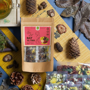 Trà Gạo Lứt Đậu Đen Giảm Cân Sunbeleaf - Giảm Cân Sau 2 Tuần Phù Hợp Với Thực Đơn Giảm Cân - Hộp 10 Đến 20 Gói